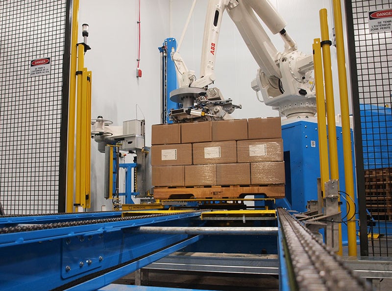 Why choose a robotic automatic palletizer machine over a conventional palletizer ?